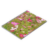 Gebied van de roze bloemen notitieboek (Linkerzijde)