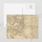 Gebied van de Verenigde Staten Briefkaart (Voorkant / Achterkant)