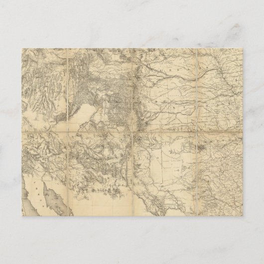Gebied van de Verenigde Staten Briefkaart (Voorkant)