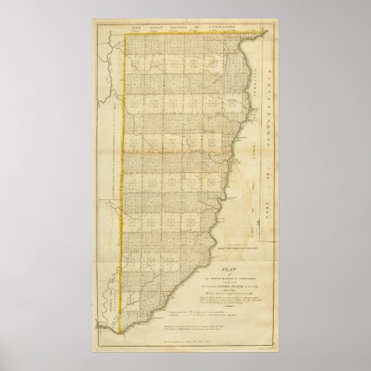 Gebied van de Verenigde Staten Poster (Voorkant)