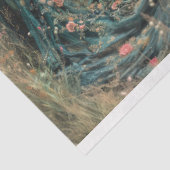 Gebied van Dreams Lake Landscape Portret & Flaming Tissuepapier (Detail)