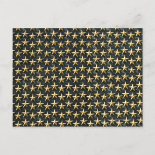 Gebied van gouden sterren bij het Monument van de Briefkaart
