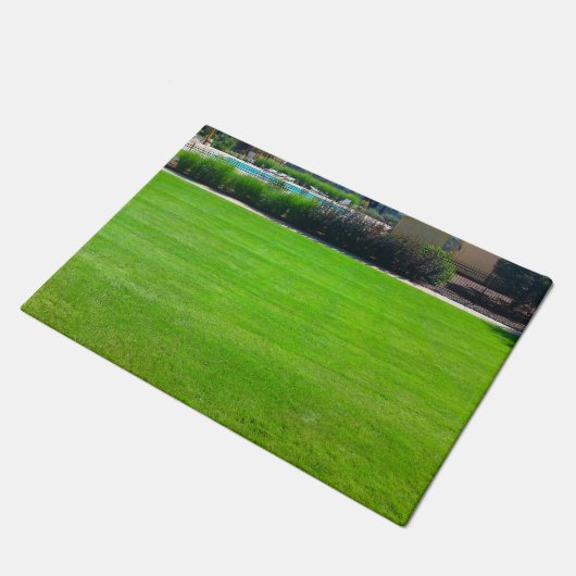 Gebied van Gras Door Mat (Schuin)