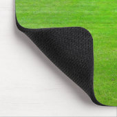 Gebied van Groene Grass Mousepad Muismat (Hoek)