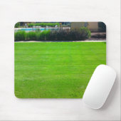 Gebied van Groene Grass Mousepad Muismat (Met muis)