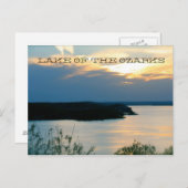 GEBIED VAN HET BRIEFKAART OZARKS (Voorkant / Achterkant)