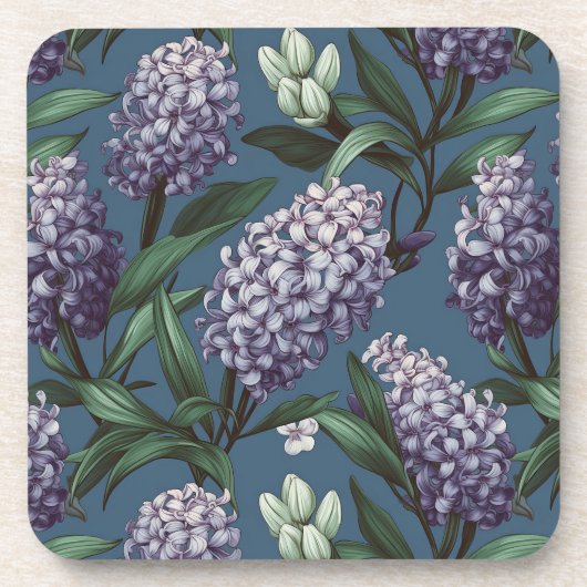 Gebied van Hyacint Bier Onderzetter (Voorkant)