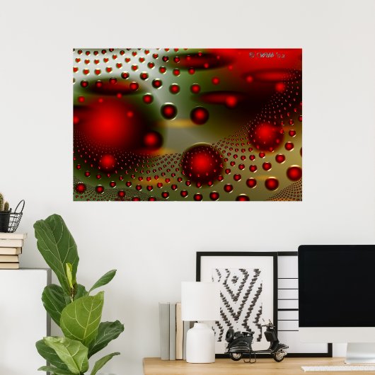 Gebied van invloed poster (Thuiskantoor)