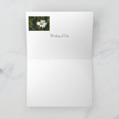 Gebied van Madeliefjes - het Denken aan u Kaart (Binnen)