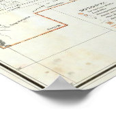 gebied van New Mexico Poster (Hoek)