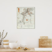 gebied van New Mexico Poster (Keuken)