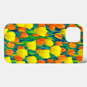 Gebied van Oranje en gele Tulpen Case-Mate iPhone Case (Achterkant (horizontaal))