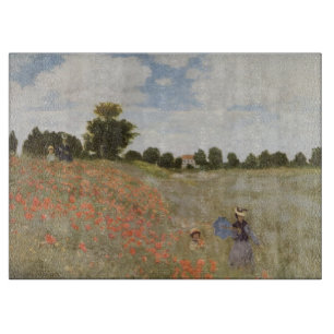 Gebied van Papavers Claude Monet Snijplank