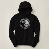 Gebied van rekeninghouder met een grote graad van  hoodie (Design voorkant)