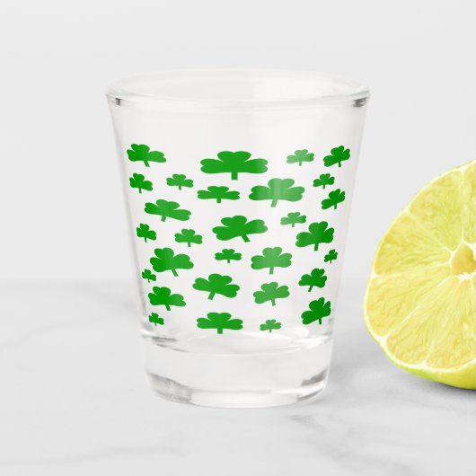 Gebied van schokglas shot glas (Voorkant)