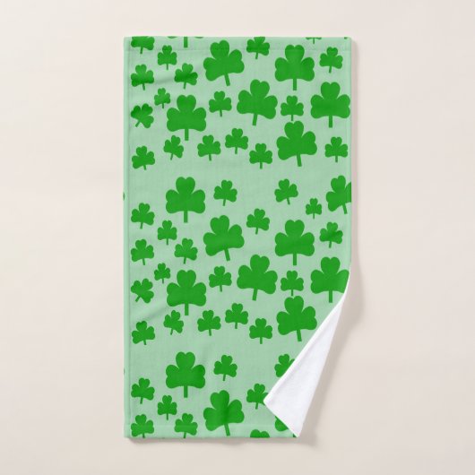 Gebied van Shamrocks Badhanddoek Set Bad Handdoek (Handdoek)