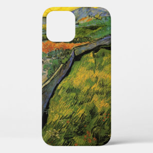 Gebied van Spring Wheat, zon door Vincent van Gogh iPhone 12 Hoesje