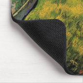 Gebied van Spring Wheat, zon door Vincent van Gogh Muismat (Hoek)