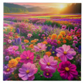 Gebied van straling tegeltje (Voorkant)