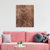 Gebied van tarwe (door Eugène Atget) Canvas Afdruk (Insitu (Woonkamer))