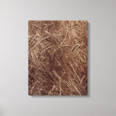 Gebied van tarwe (door Eugène Atget) Canvas Afdruk (Voorkant)