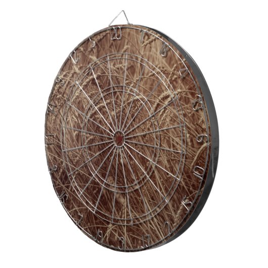 Gebied van tarwe (door Eugène Atget) Dartbord (Voorkant Rechts)