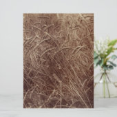 Gebied van tarwe (door Eugène Atget) Kaart (Staand voorkant)