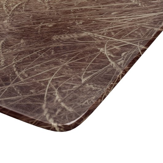 Gebied van tarwe (door Eugène Atget) Snijplank (Hoek)