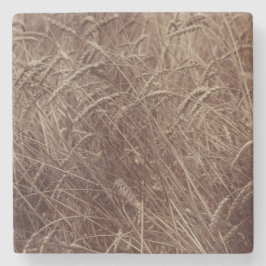 Gebied van tarwe (door Eugène Atget) Stenen Onderzetter