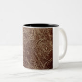 Gebied van tarwe (door Eugène Atget) Tweekleurige Koffiemok (Voorkant rechts)