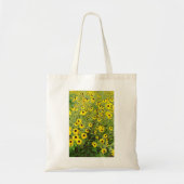 Gebied van zwarte-ogen susans tote bag (Voorkant)