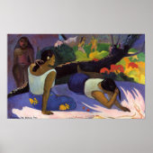 Gebied Varua Ino - Paul Gauguin Print (Voorkant)