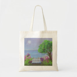  gebied waar de Zee de Floral uitsnijdt Tote Bag