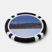 Gebied wit pokerchips (Enkel)