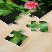 Gebied Zinnia Flowers Orton Effect Legpuzzel (Zijkant)