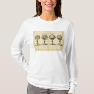 Gebieden van de Wereldbol T-shirt