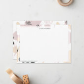 Gebieden waar dromen ⎢ Stationery Note Kaart Notitiekaartje (Voorkant / Achterkant in situ)