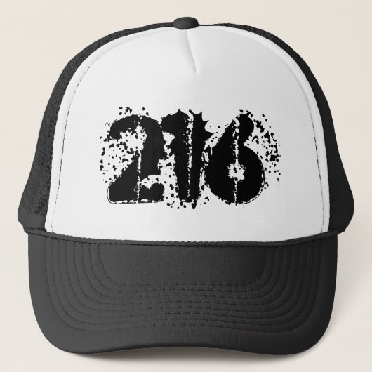 Gebiedscode 216 (Cleveland) Trefkerhoed Trucker Pet (Voorkant)