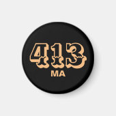 Gebiedscode 413 magneet (Voorkant)