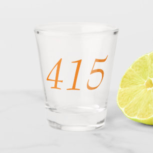 Gebiedscode 415 (San Francisco) Shot Glas