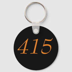 Gebiedscode 415 (San Francisco) Sleutelhanger