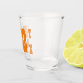 Gebiedscode 512 (Austin, TX) Shot Glas (Rechts)