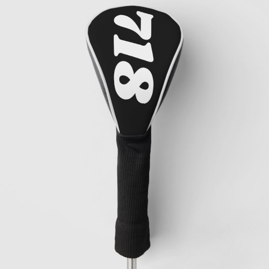 Gebiedscode 718 (New York City) Golfheadcover (Voorkant)