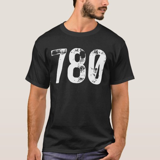Gebiedscode Edmonton AB Mobile Telephone Area Co. T-shirt (Voorkant)