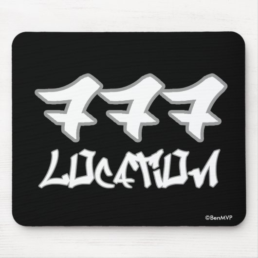 Gebiedscodes Muismat (Voorkant)