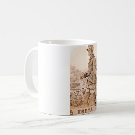 Gebirgsjäger Kreta Koffiemok (Voorkant links)