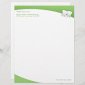 gebitsbriefje persoonlijk briefhoofd (Voorkant / Achterkant)