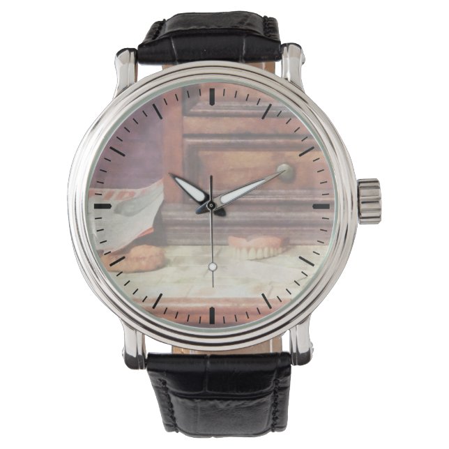 Gebitsprothese Horloge (Voorkant)
