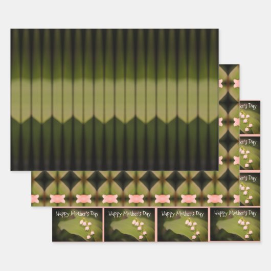 Gebladerd laken wrap inpakpapier vel (Set)