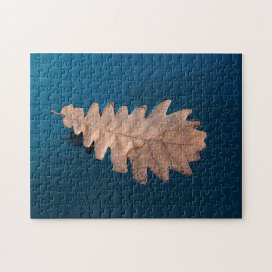 Gebladerte in het water  - legpuzzel (Horizontaal)